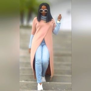 G by Guiliana Crossover Maxi Sweater